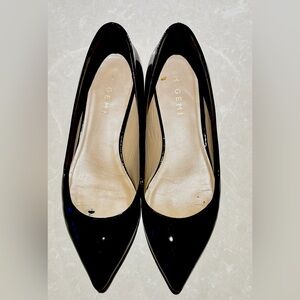M Gemi black patent shoes. Good condition.